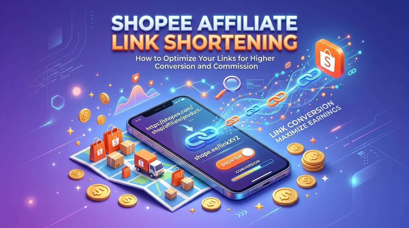 Rút Gọn Link Shopee Affiliate - Hướng dẫn tối ưu CTR và theo dõi Sub_ID hiệu quả